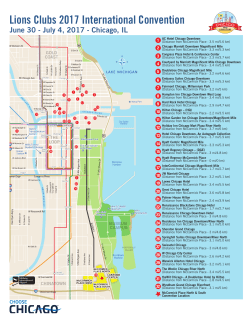 Hotel Map - Lions Clubs International