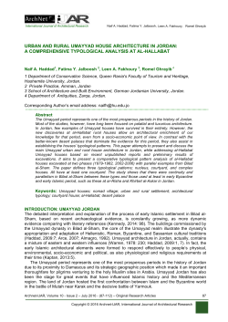 6. Urban and Rural Umayyad House Architecture_Haddad et al_87