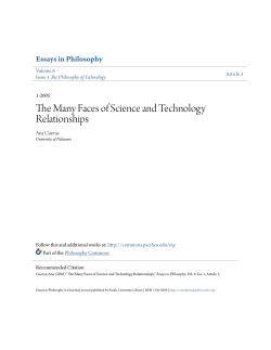 The Many Faces of Science and Technology Relationships
