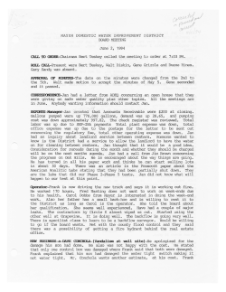 File - Mayer Water District