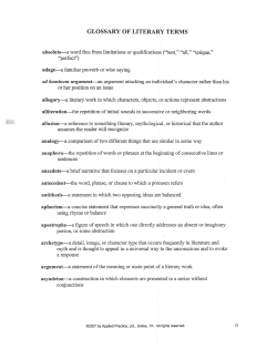 AP LiteraryTerms-
