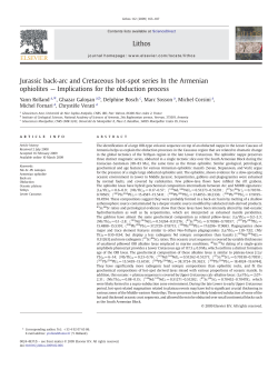 Jurassic back-arc and Cretaceous hot