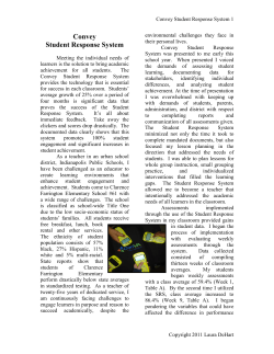 Convey Student Response System