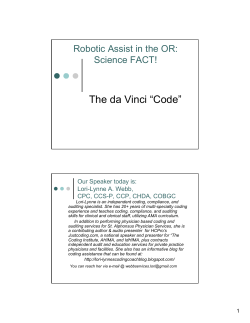 The da Vinci &ldquo;Code&rdquo;