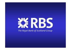 Fred Goodwin - RBS: Investor relations