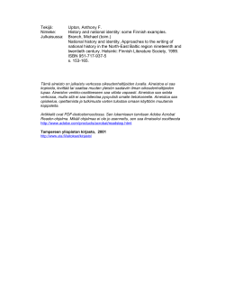 History and national identity