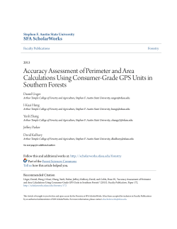 Accuracy Assessment of Perimeter and Area Calculations Using