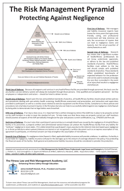 The Risk Management Pyramid