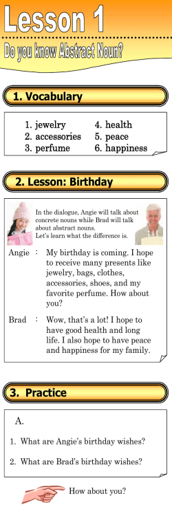 Abstract Nouns