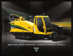 D60x90 HORIZONTAL DIRECTIONAL DRILL
