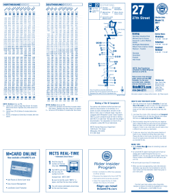 Route PDF - Milwaukee County Transit System