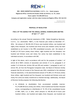 Allocation of profits