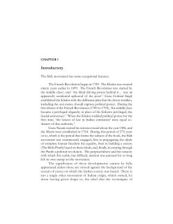Sikh Revolution - Global Sikh Studies