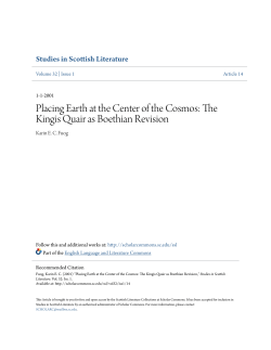 Placing Earth at the Center of the Cosmos: The