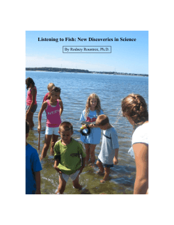 Listening to fish: new discoveries in science