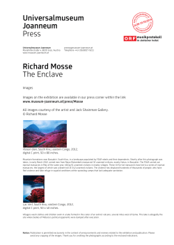 Universalmuseum Joanneum Press Richard Mosse The Enclave