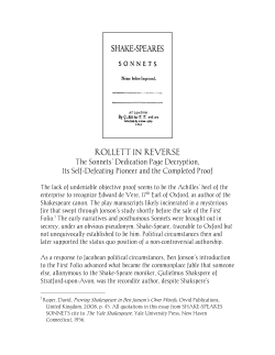 rollett in reverse - The Poetry and Thought of WJ Ray
