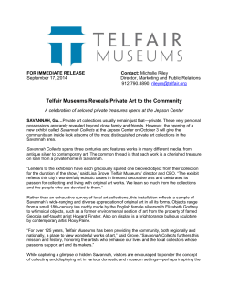 Telfair opens Savannah Collects