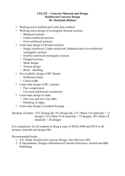 course outline and tutorial sheets