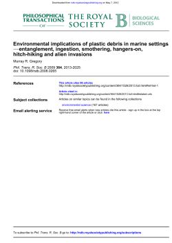 hitch-hiking and alien invasions entanglement, ingestion