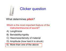 Clicker question - University of Colorado Boulder