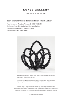 kukje gallery - Othoniel Studio