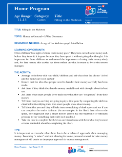 Home Program - Talk with our Kids About Money