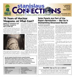 July-August 2015 - Stanislaus Connections