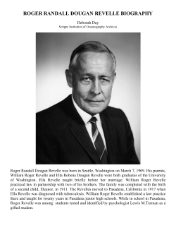 roger randall dougan revelle biography