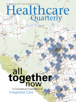 All Together Now: A Conceptual Exploration of Integrated Care