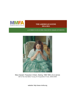 the american scene 2014-2015 - Montgomery Museum of Fine Arts