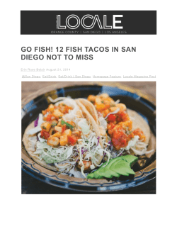 Go Fish! 12 Fish Tacos in San Diego Not to Miss