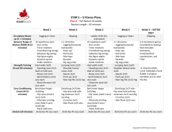 STAR 1 – 5 Fitness Plans - Skate Canada Info Centre