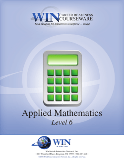 Math 6 (pt 1)