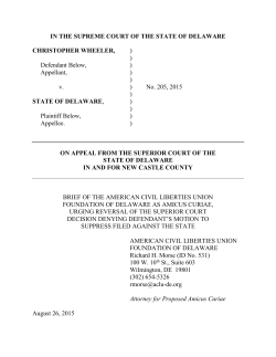 a friend of the court brief