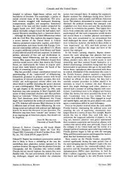Canada and the United States - The American Historical Review