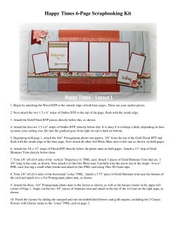 Happy Times 6-Page Scrapbooking Kit