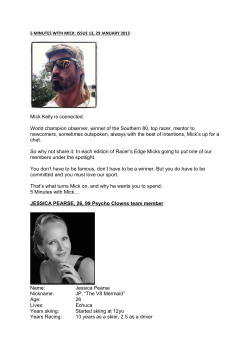 Mick Kelly is connected. World champion observer, winner of the