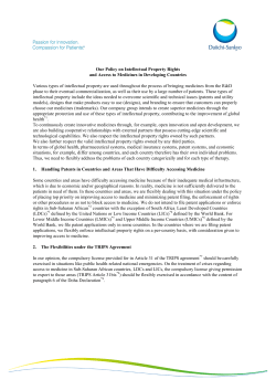 Our Policy on Intellectual Property Rights and