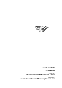 hadrian`s wall major study report