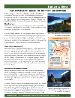 Lesson to Grow - Oregon Agriculture in the Classroom