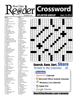 Crossword