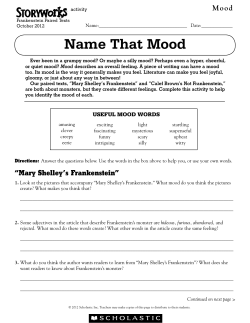 Name That Mood - Storyworks