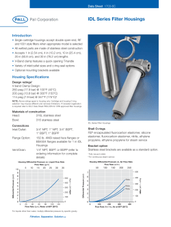 IDL Series Filter Housings