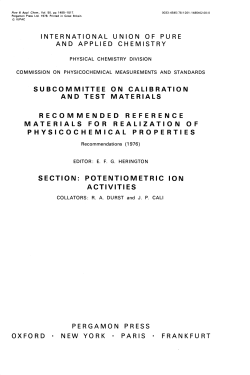 materials for realization of