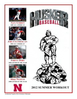 2012 SUMMER CONDITIONING (baseball)