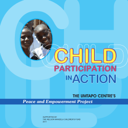 Children`s Peace and Empowerment Forums