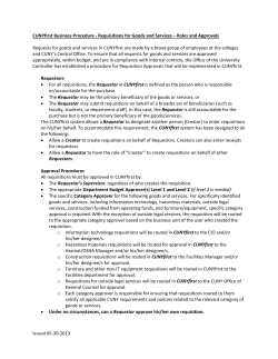 CUNYfirst Business Procedure