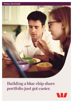 Building a blue chip share portfolio just got easier.