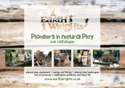 Pioneers in natural Play